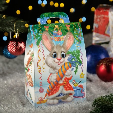 Gift box "Hare-Kot", 20 x 10 x 6 cm