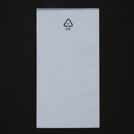 Zip lpck packet matte, white, 10 x 20 cm-2
