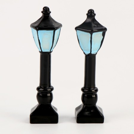 Puppet miniature "City Lantern", set 2 pcs., Size 1 pc. - 1.2 × 1.2 × 5.5 cm-2