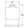 Liquid soap dispenser capacity, matte glass, artwelle