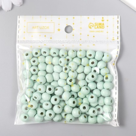 Beads for creativity "Light turquoise" D-0.8 cm, set of 20 g-2