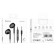Hoco M101 Max, wired, inserts, microphone, 1.2 m, black