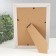 Photo frame plastic 13x18 cm "Greek patterns" gold on white 21.5x16.5 cm