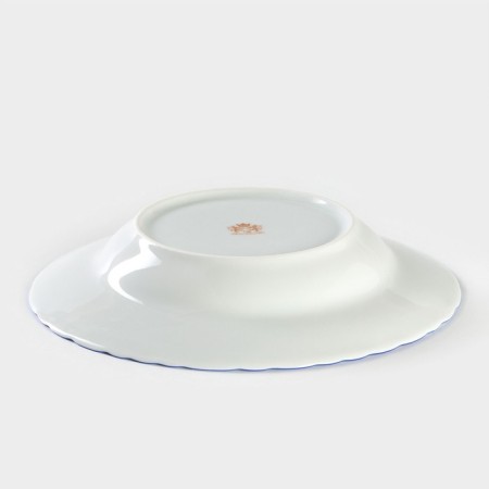 Deep plate "Rococo. Geese ", 250 ml, d = 22.5 cm, white, porcelain-2