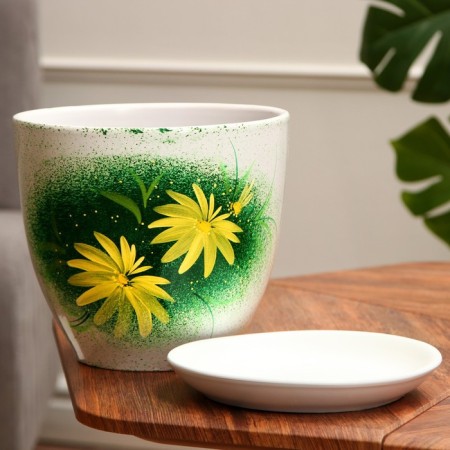 Flower Gerbera Green Green 5 L-4