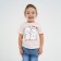 T-shirt Children's KAFTAN "Love Mom" ​​R.36 (134-140), pink