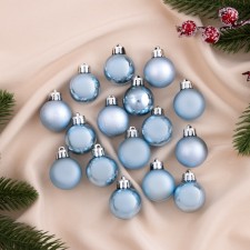 Set of balls plastic D-3 cm, 16 pcs 
