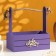 Box - wooden Kashpo 25x15x30 "September 1" Violet