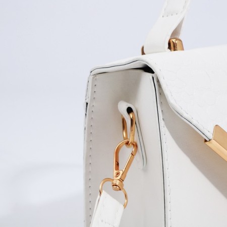 Bag Messenger with lightning, white color-4