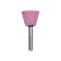 Sharoshka Abrasive trapezoid Enkor 21664, 25 x 20 mm, shank 6 mm, metal