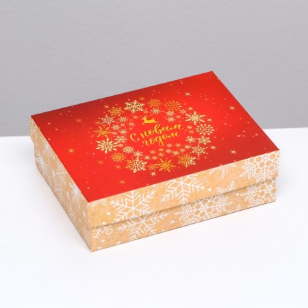 Gift box team "Winter Tale", 16.5 x 12.5 x 5.2 cm-6