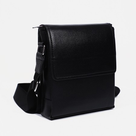 Male bag, black color-1