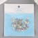 Decor for creativity Metal "Stars" silver set 50 pcs 1x1 cm