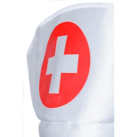 Candy Girl's nurse costume, red-white color, OS size-10