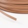 Artificial rattan 8 mm 100 m wave (beige)