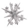 Foil ball 45 "" Volume -volume ", silver, under the air