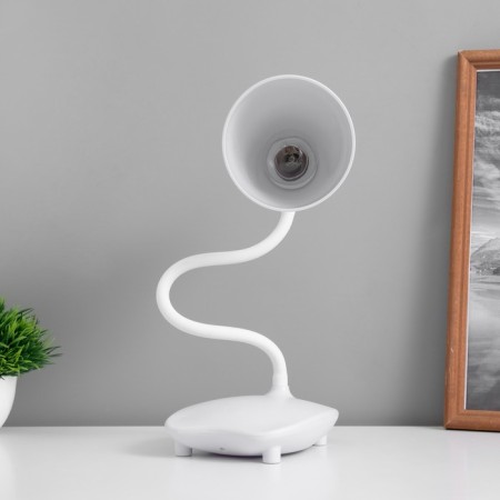 Classic table lamp E27 15W white 12x14x41cm Risalux-2