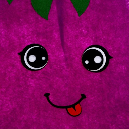 Carnival set "Cool eggplant", felt-5