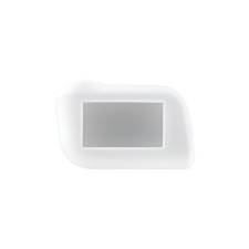 StarLine A93 Back Case, Silicon, White