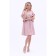 Female dress, size 42, pink color
