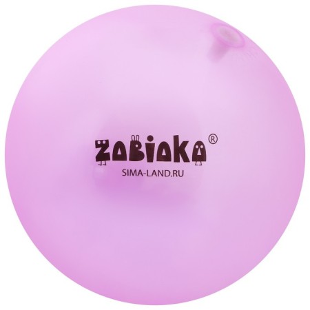 Children's ball zabiaka, d = 22 cm, 60 g, color mix-4