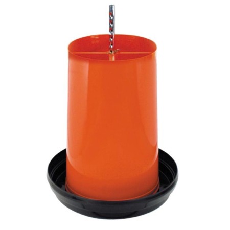 Bunker feeder for poultry at 18 kg, plastic
