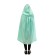 Carnival cloak of children, satin, color mint length 100cm
