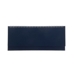 Latrated planing, 64 sheets on the crest, boumvinyl cover, blue