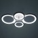 Ring chandelier LED 80W brown 2700-6400K 60x45x14