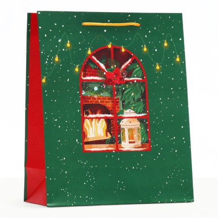 Gift package "New Year in the window", 26 x 32 x 12 cm-1