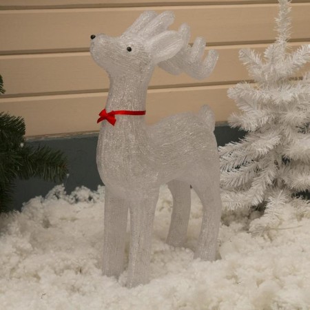 LED figure "Olenenok" 46 × 70 × 22 cm, acrylic, 100 LED, 8 modes, 220 V, glow of white-1