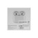 Hoco EW43 TWS headphones, wireless, inserts, BT5.3, 40/300 mAh, microphone, white