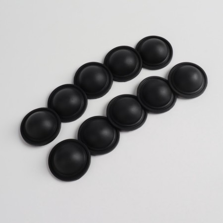 Legs for a round suitcase D4*1.5cm (nab 10pc price for nab) plastic black
