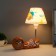 Basketball table lamp E14 15W orange-white 6x30x32.5 cm Risalux