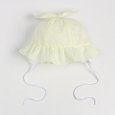 Baby hat, yellow color, size 48-50