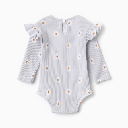 Body with DL. sleeve crumb I am a daisy, height 74-80 cm, gray-5