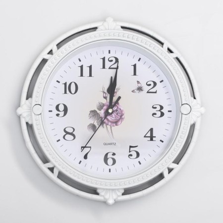 Watch wall "Rose Fetida", D-27 cm, dial 20 cm, discrete move