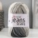 Yarn "Jeans Crazy" 55% cotton, 45% acrylic 160m/50g (8204 print)