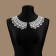 Gypury collar, 25 × 7 cm, white color