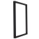 Frame for paintings (mirrors) 30 x 40 x 1.9 cm, plastic, calligrata 6400, black