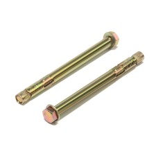 Anchor bolt of scrap, galvanized, 10x120 mm, 55 pcs