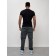 Cargo jeans men, size 44, dark gray color