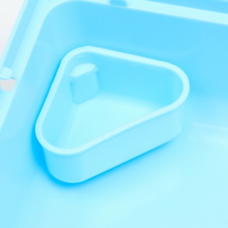 A cage for rodents "Pijon", equipped, 27 x 21 x 26 cm, blue-7