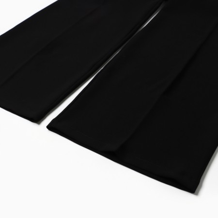 Women's pants, black color, size m (44)-2