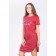 Blossom tunic, size 54, burgundy color
