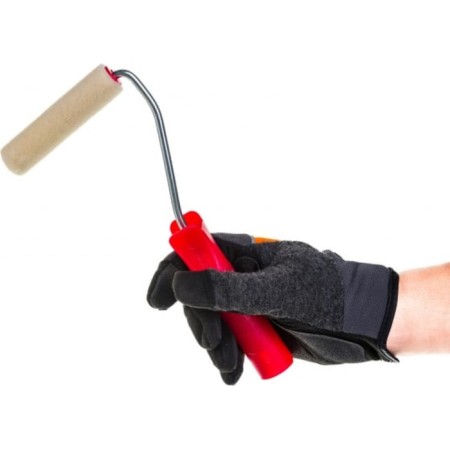 Mini-leaf expert 03536-10, velor, 100 mm, handle d = 6 mm, d = 15 mm, pile 4 mm-2