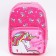 A backpack with a pocket, 21 cm x 10 cm x 29 cm "Unicorn", Minnie and Unicorn