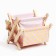 Newspaper-stand for books and magazines "Politics", 30 × 20 × 30 cm, pink
