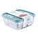 A set of food containers Hobbylife Trend, 3 pcs, color mix