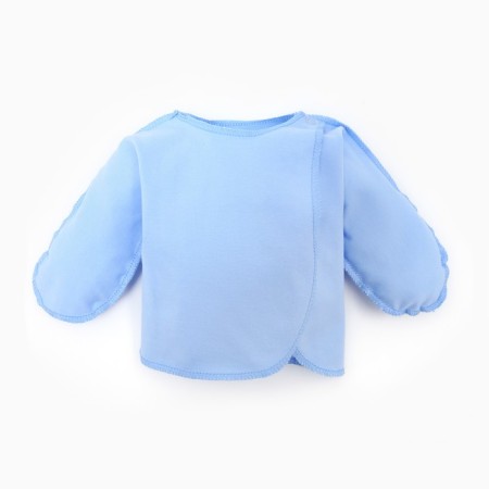 A set for a newborn 5 items, the color is blue, height is 56-62 cm-7